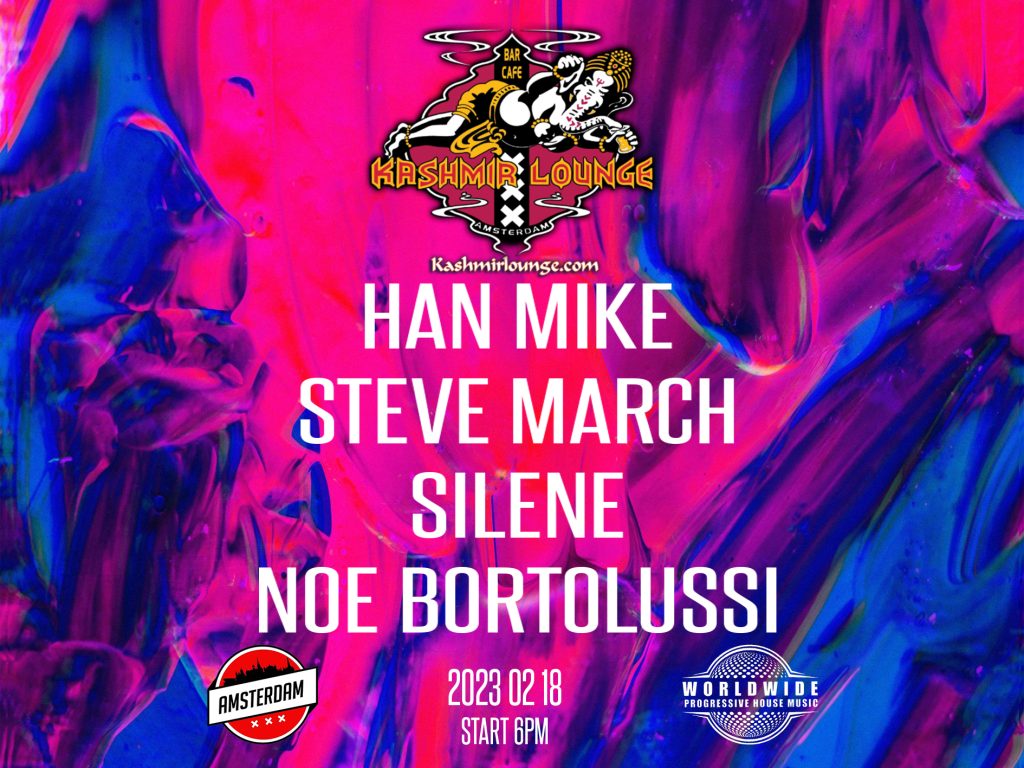 Progressive house night with Han Mike & Friends